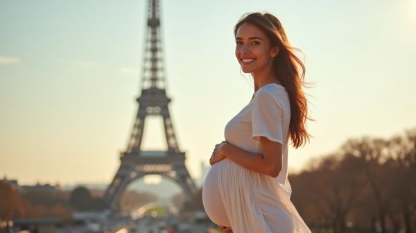 Capturer la magie de votre grossesse à Paris avec un photographe expert